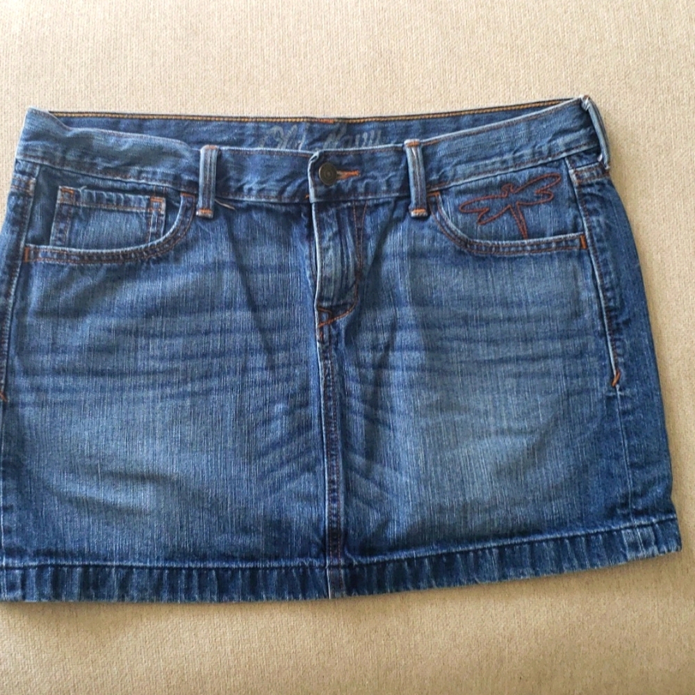 Jean skirt Size 10